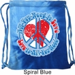 All You Need is Love Tie Dye Bag