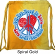 All You Need is Love Tie Dye Bag
