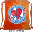 All You Need is Love Tie Dye Bag