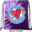 All You Need is Love Tie Dye Bag