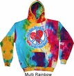 All You Need is Love Tie Dye Hoodie