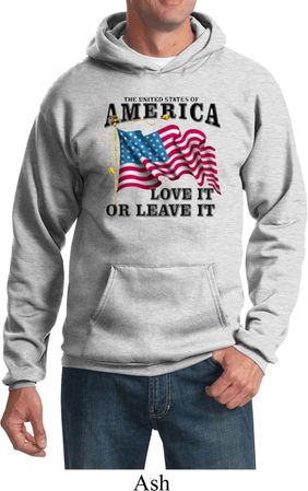 America Love It or Leave It Hoodie