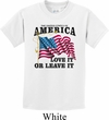 America Love It or Leave It Kids Shirt