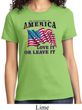 America Love It or Leave It Ladies Shirt