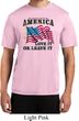 America Love It or Leave It Mens Moisture Wicking Shirt