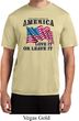 America Love It or Leave It Mens Moisture Wicking Shirt