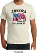America Love It or Leave It Mens Organic Shirt