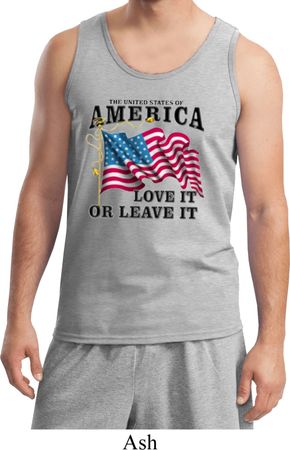 America Love It or Leave It Mens Tank Top