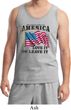 America Love It or Leave It Mens Tank Top