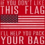 American Patriotic Flag Pack Your Bag Shirts