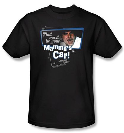 American Graffiti T-shirt Movie Mammas Car Adult Black Tee Shirt