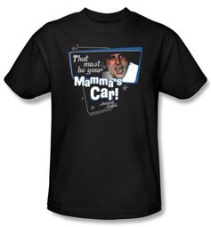 American Graffiti T-shirt Movie Mammas Car Adult Black Tee Shirt