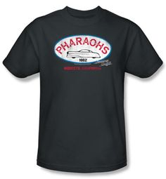 American Graffiti T-shirt Movie Pharaohs Adult Charcoal Tee Shirt