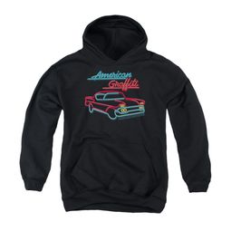 American Graffiti Youth Hoodie Neon Black Kids Hoody American Graffiti Youth Hoodie Neon Black Kids Hoody