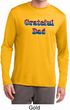 American Grateful Dad Mens Dry Wicking Long Sleeve Shirt