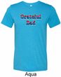 American Grateful Dad Mens Tri Blend Crewneck Shirt