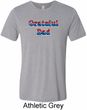 American Grateful Dad Mens Tri Blend Crewneck Shirt