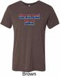American Grateful Dad Mens Tri Blend Crewneck Shirt