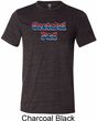 American Grateful Dad Mens Tri Blend Crewneck Shirt