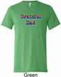 American Grateful Dad Mens Tri Blend Crewneck Shirt