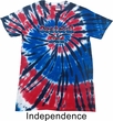 American Grateful Dad Patriotic Tie Dye Shirt