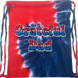 American Grateful Dad Tie Dye Bag