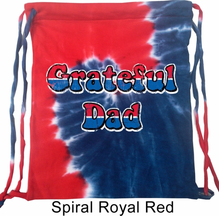 American Grateful Dad Tie Dye Bag
