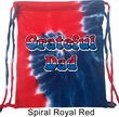 American Grateful Dad Tie Dye Bag