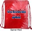 American Grateful Dad Tie Dye Bag