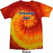 American Grateful Dad Tie Dye Shirt