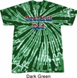 American Grateful Dad Twist Tie Dye Shirt