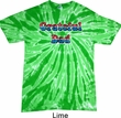 American Grateful Dad Twist Tie Dye Shirt