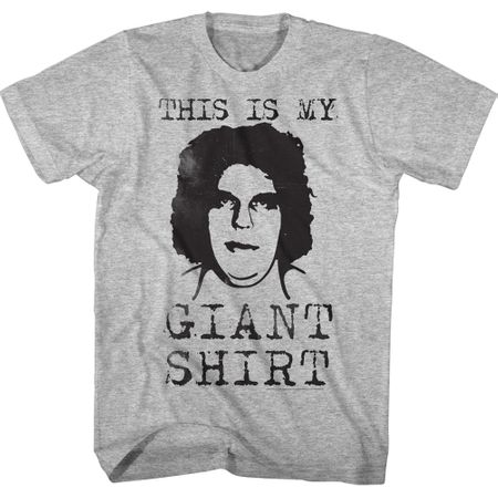 Andre The Giant Shirt Giant Athletic Heather T-Shirt