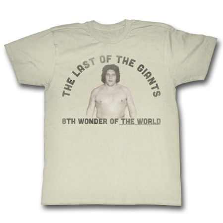 Andre The Giant Shirt Last Giant Natural T-Shirt