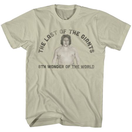 Andre The Giant Shirt Last One Khaki T-Shirt