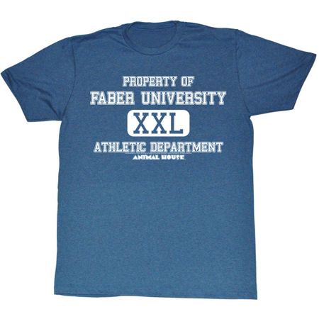 Animal House Shirt Athletic Department Adult Blue Tee T-Shirt
