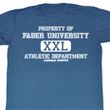 Animal House Shirt Athletic Department Adult Blue Tee T-Shirt