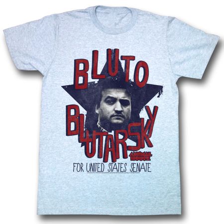 Animal House Shirt Bluto Adult Blue Heather Tee T-Shirt
