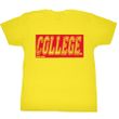 Animal House Shirt College Oby Adult Yellow Tee T-Shirt