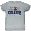 Animal House Shirt Delta Adult Heather Grey Tee T-Shirt