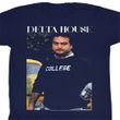 Animal House Shirt Delta House Adult Navy Tee T-Shirt