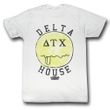 Animal House Shirt Delta House Adult White Tee T-Shirt