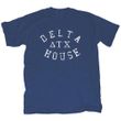 Animal House Shirt Delta House Navy Blue Tee T-Shirt