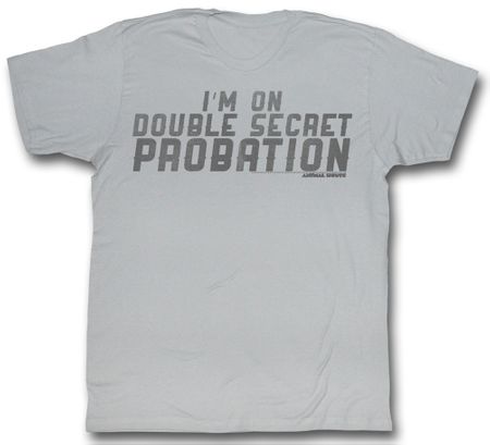 Animal House Shirt Double Secret Grey T-Shirt