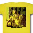 Animal House Shirt Keep Calm Adult Yellow Tee T-Shirt