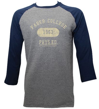 Animal House Shirt Raglan Faber Phys Ed Grey/Navy Shirt