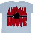 Animal House Shirt Tilted House Adult Light Blue Tee T-Shirt