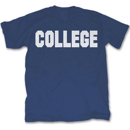 Animal House T-Shirt - College Adult Navy Blue Tee Shirt