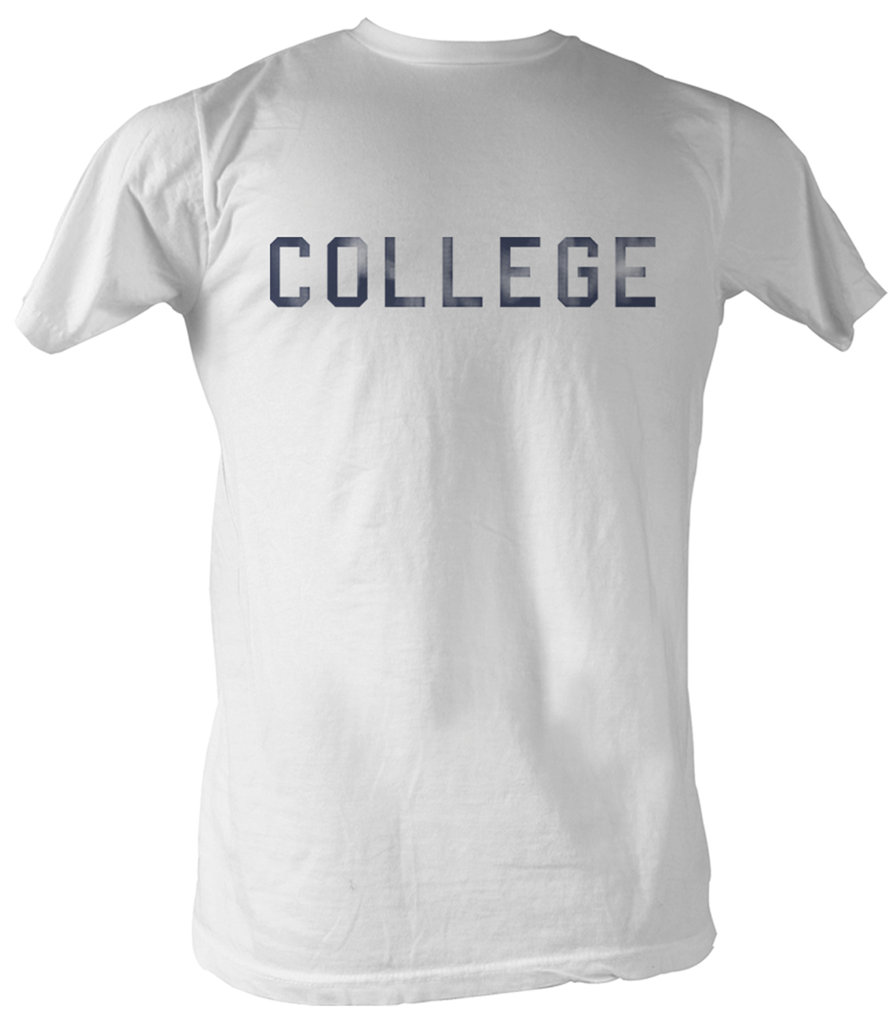 Animal House TShirt Distress College Adult White Tee Animal House