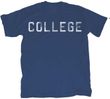 Animal House T-Shirt - Distressed College Adult Navy Blue